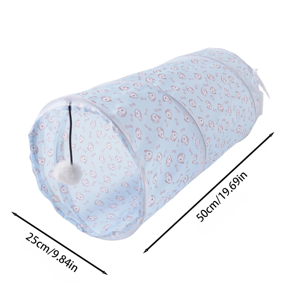 Cat Tunnel Toy – Foldable Interactive Play Tunnel