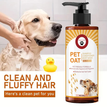 Pet Oatmeal Shampoo for Dogs & Cats