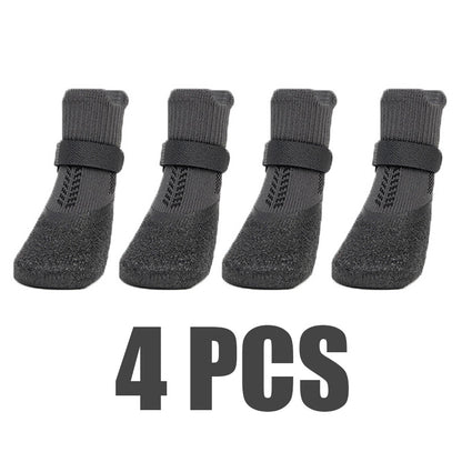 Protective Dog Boots – Winter Paw Protection