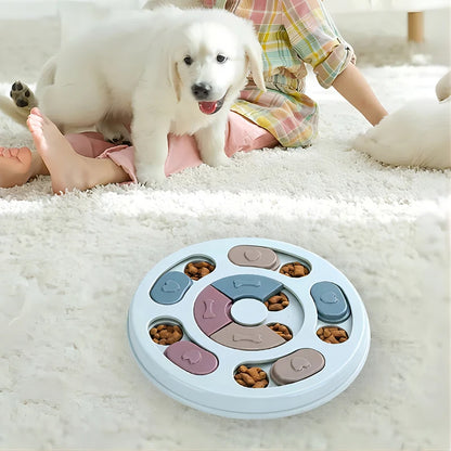 Dog Slow Feeder Puzzle Bowl
