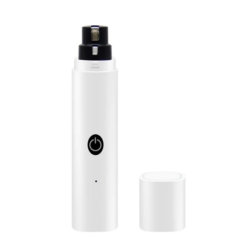 Electric Pet Nail Grinder – Quiet Rechargeable Dog & Cat Nail Trimmer