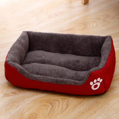 Plush Cozy Dog Bed