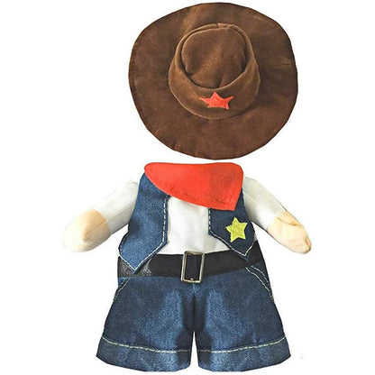 Cowboy Costume for Cats & Small Dogs
