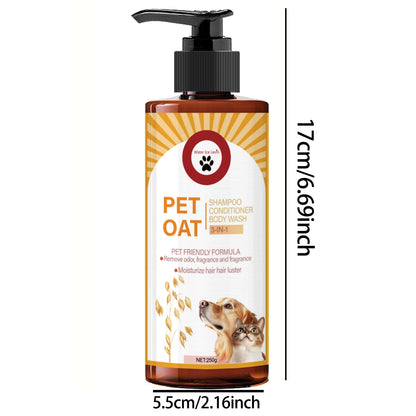 Pet Oatmeal Shampoo for Dogs & Cats