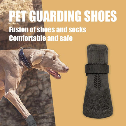 Protective Dog Boots – Winter Paw Protection
