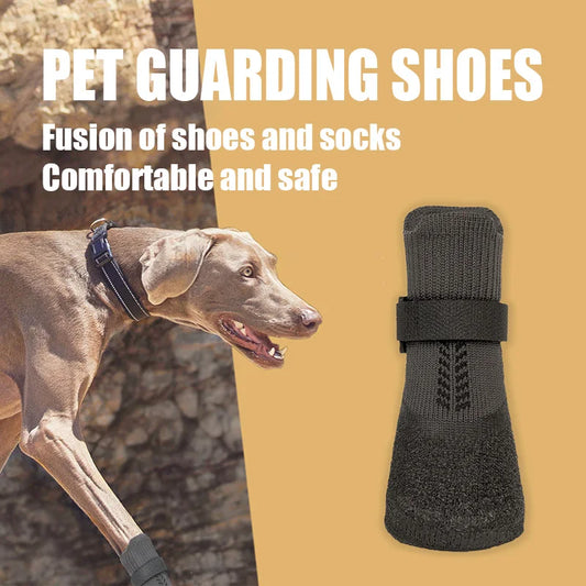 Protective Dog Boots – Winter Paw Protection
