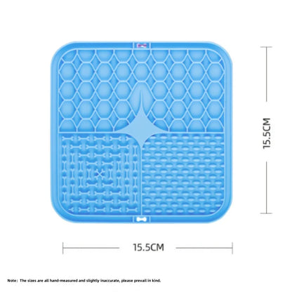 Silicone Lick Mat for Dogs – Slow Feeder & Bath Distraction Pad