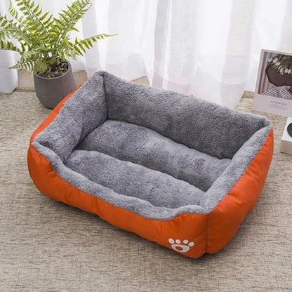 Plush Cozy Dog Bed