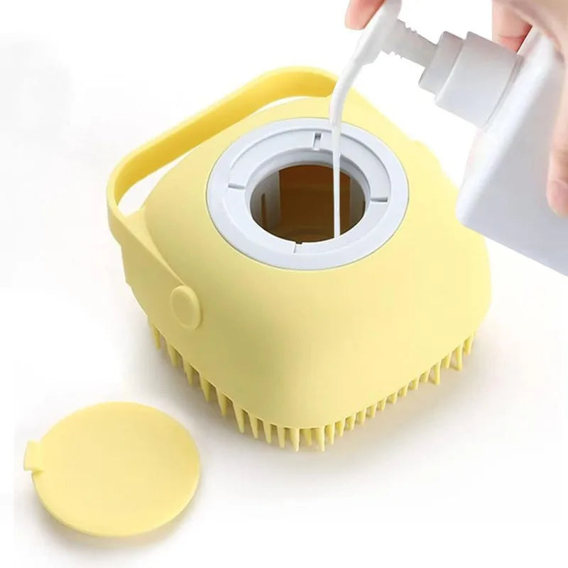 Pet Bath & Grooming Massage Brush