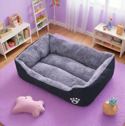 Plush Cozy Dog Bed