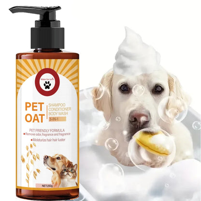 Pet Oatmeal Shampoo for Dogs & Cats