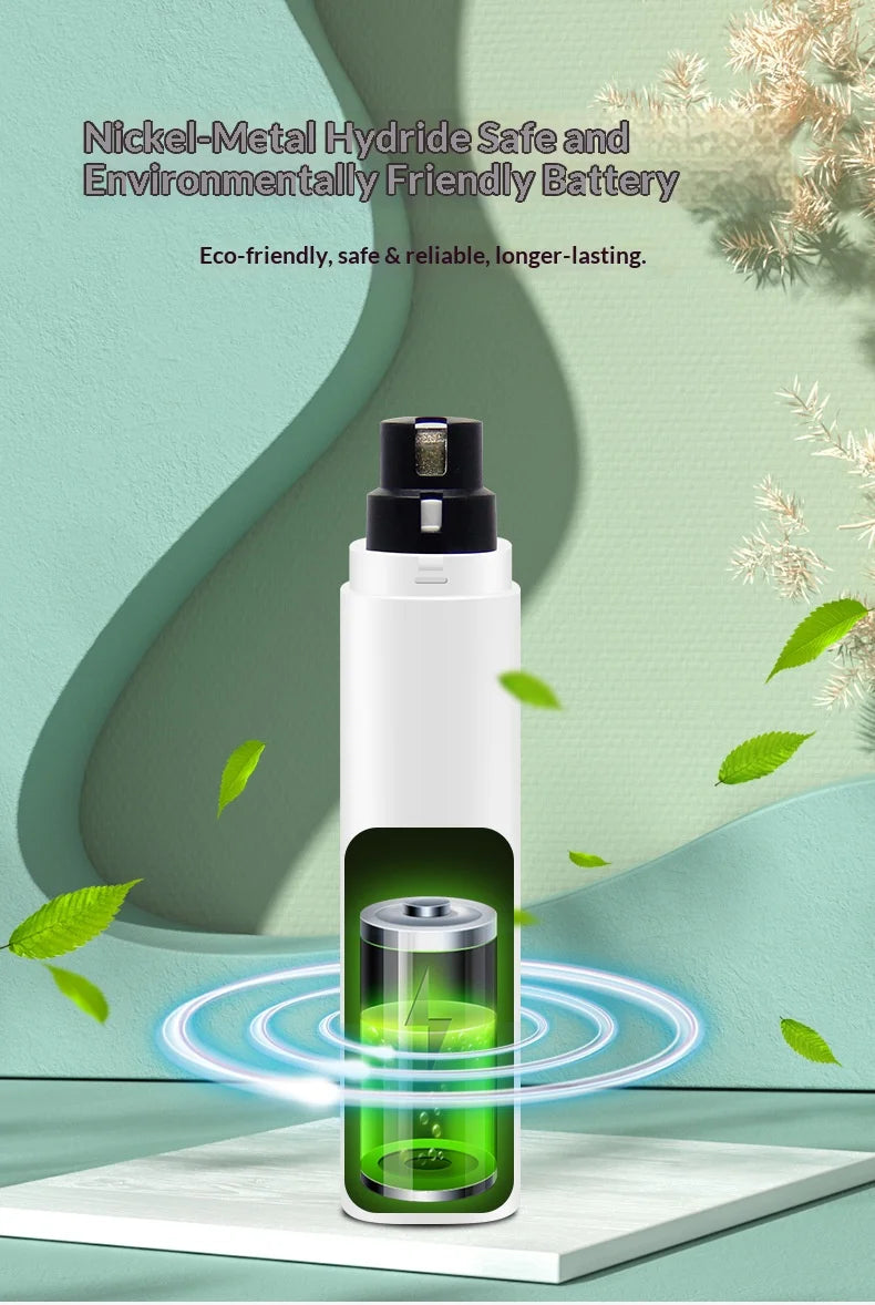 Electric Pet Nail Grinder – Quiet Rechargeable Dog & Cat Nail Trimmer