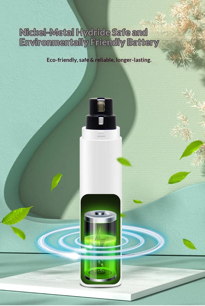 Electric Pet Nail Grinder – Quiet Rechargeable Dog & Cat Nail Trimmer