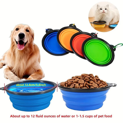Portable Collapsible Pet Travel Bowl