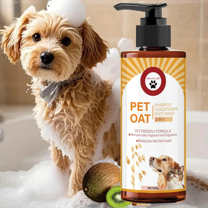 Pet Oatmeal Shampoo for Dogs & Cats
