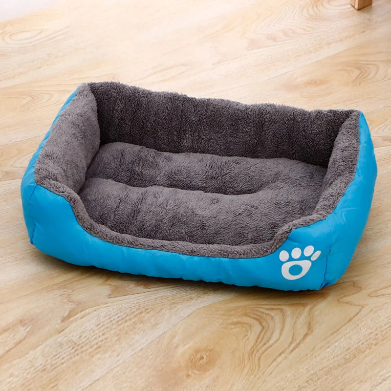 Plush Cozy Dog Bed