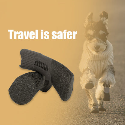 Protective Dog Boots – Winter Paw Protection
