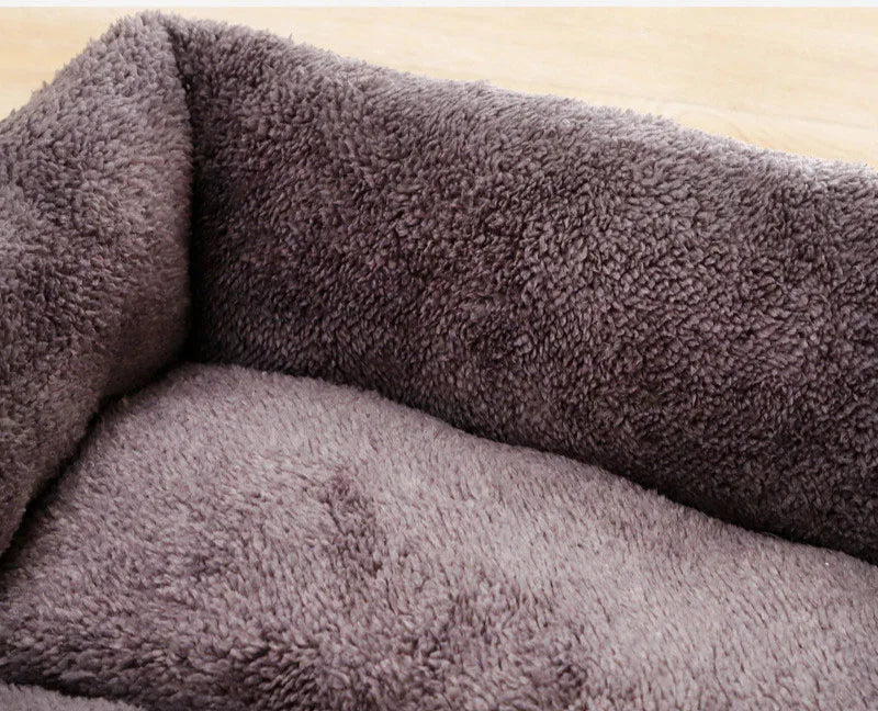 Plush Cozy Dog Bed
