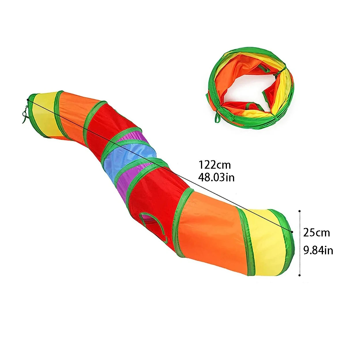 Cat Tunnel Toy – Foldable Interactive Play Tunnel