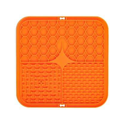 Silicone Lick Mat for Dogs – Slow Feeder & Bath Distraction Pad