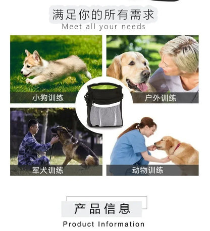 Dog Training Treat Pouch – Adjustable Waist Bag