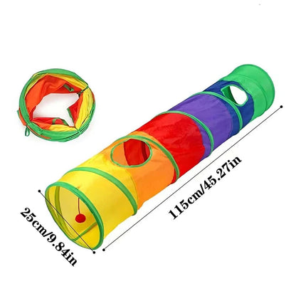 Cat Tunnel Toy – Foldable Interactive Play Tunnel
