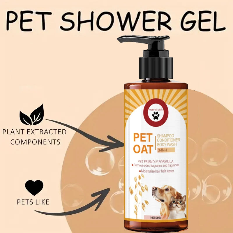 Pet Oatmeal Shampoo for Dogs & Cats