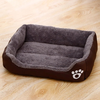 Plush Cozy Dog Bed