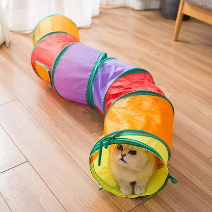 Cat Tunnel Toy – Foldable Interactive Play Tunnel