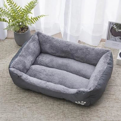 Plush Cozy Dog Bed